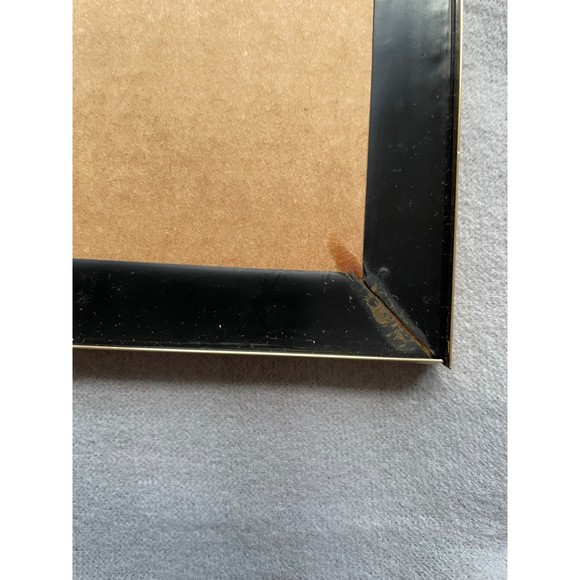 Florence Kroger Christmas Kitten and Yarn 8x10 Print Gold Frame - Picture 4 of 4